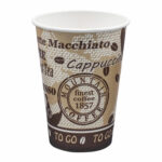 Automatenbecher Kaffeebecher 70,3mm O 'Coffee Mountain' 180 ml 100 Stk.