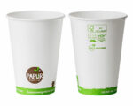 Automatenbecher Kaffeebecher PAPUR ohne Kunststoff 70,3mm O 180 ml, 100 Stk. – Bild 2