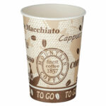 Automatenbecher Kaffeebecher 80mm O 'Coffee Mountain' 300 ml 75 Stk.