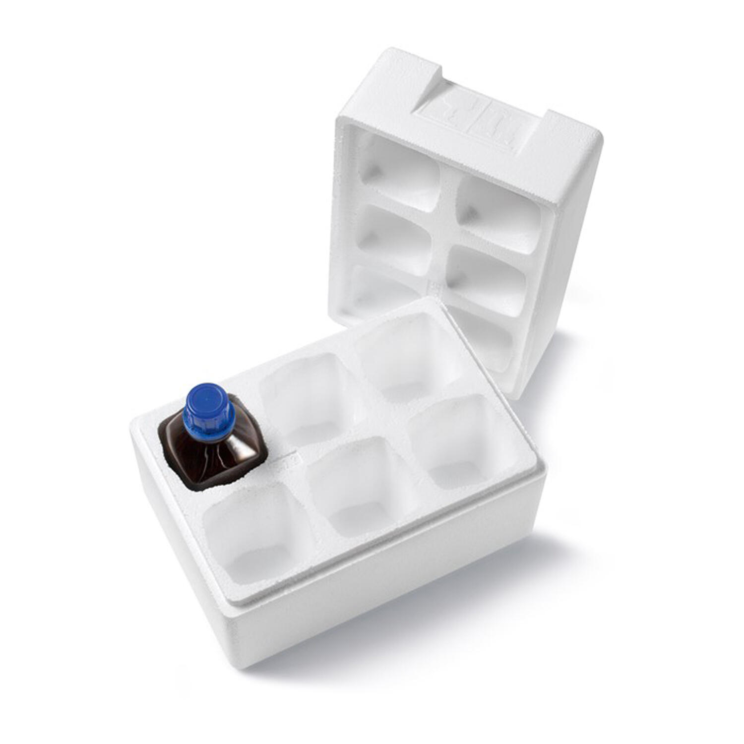 SP-50001939 Sicherheitsboxen inkl. Deckel 6x500ml 315 x 230 x 215 mm – Bild 1