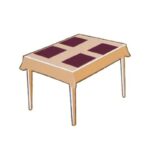 Tischset Platzset aus Papier 30 x 40 cm, weiß, 200 Stk. – Bild 3