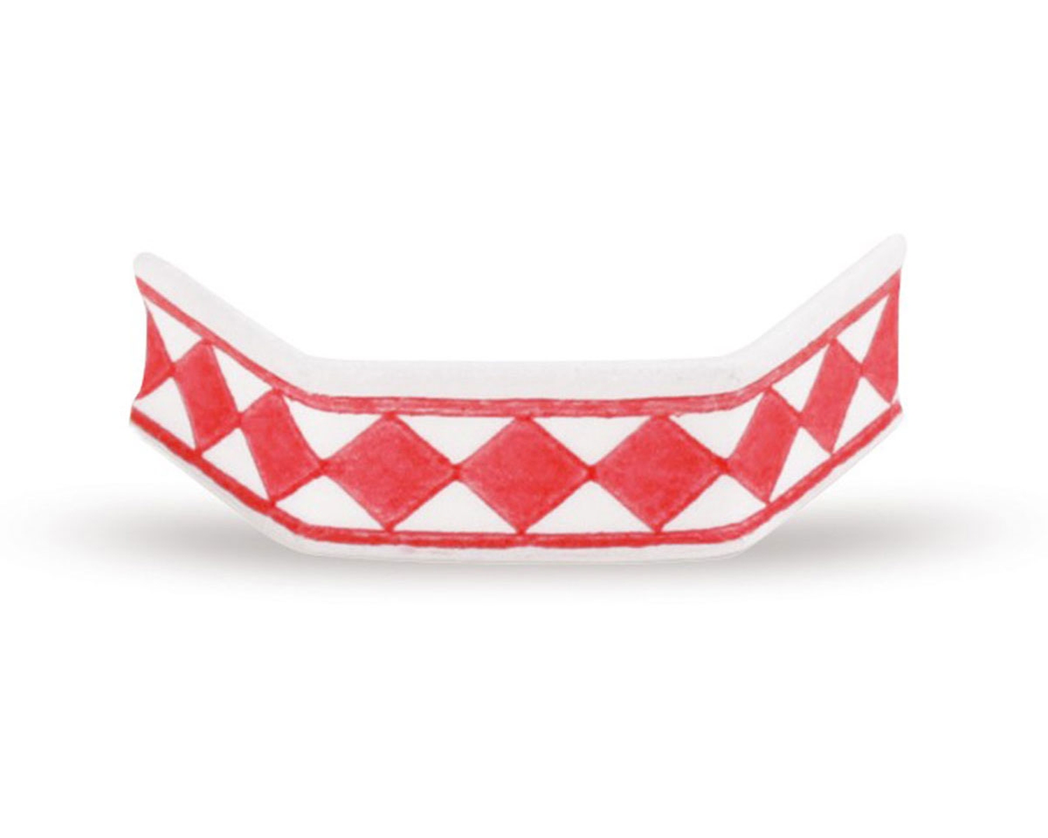 UCP33RW U-Clipse Verschlussclipse Beutelverschlüsse 33 mm Rot-Weiss Papier, 1000 Stk. – Bild 1