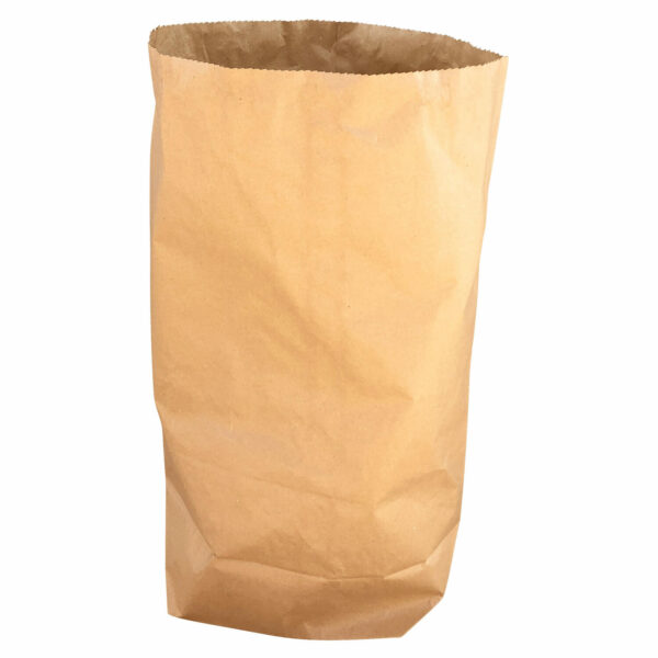 Papier Müllsäcke 70 L 55x85+20cm 2-lagig braun, 25 Stk.