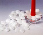 Kerzen-Manschetten aus Papier O 10 cm, 100 Stk. – Bild 2