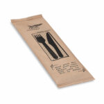 Bestecksets aus Holz, 3-teilig, hygienisch verpackt, 60 Stk.