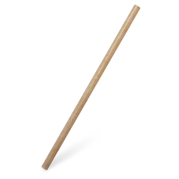 Trinkhalme aus Kompositmaterial JUMBO kraft braun 14 cm O 8 mm, 100 Stk.