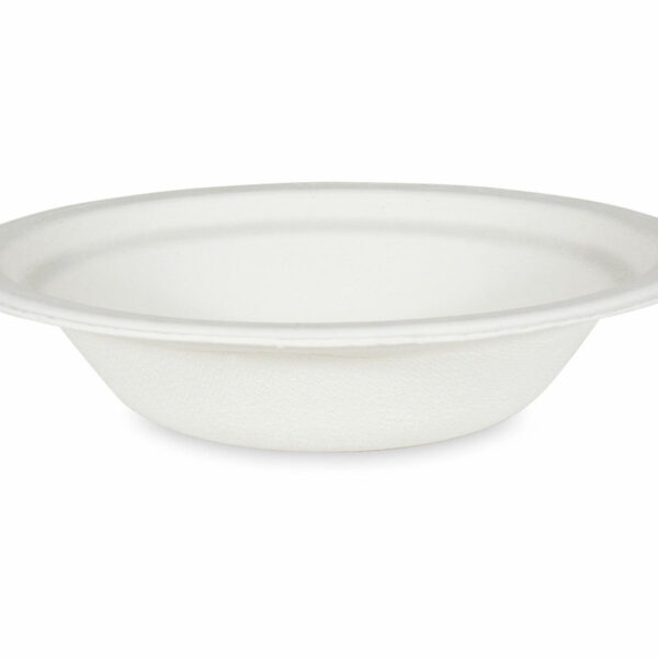 Suppenteller Salatschalen Schale rund Zuckerrohr 400ml O 18 x 4 cm, 10 Stk.