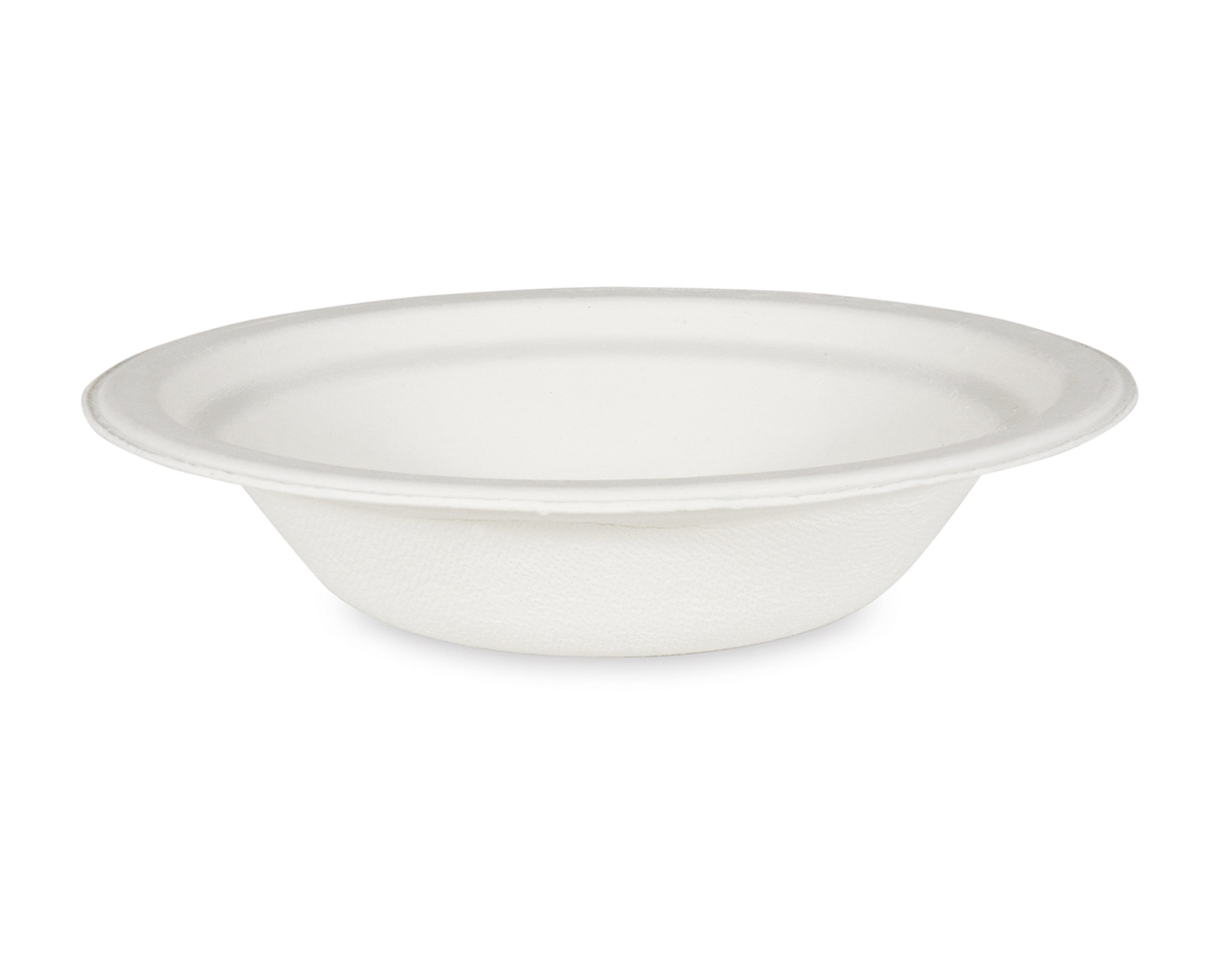 WX-42240 Suppenteller Salatschale rund aus Zuckerrohr, 400 ml, O 18 x 4 cm, 50 Stk. – Bild 1