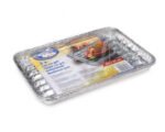 Alu-Grillpfannen Grillschalen BBQ, 34.4 x 22.4 mehrfach verwendbar, 3 Stk. – Bild 2