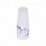 Schnapsbecher glasklar Shotgläser Stamperl mit Eichstrich PS 2cl / 4cl, 10 Stk. – Bild 2