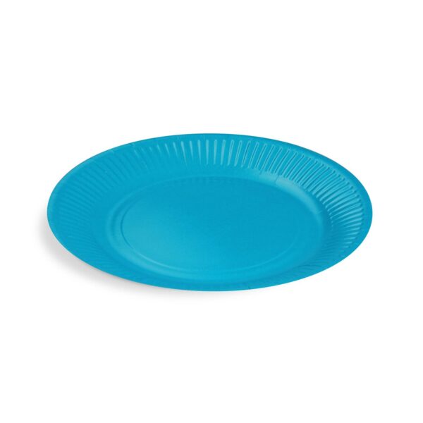Pappteller Partyteller FSC Mix rund O23cm fettdicht, 10 Stk.