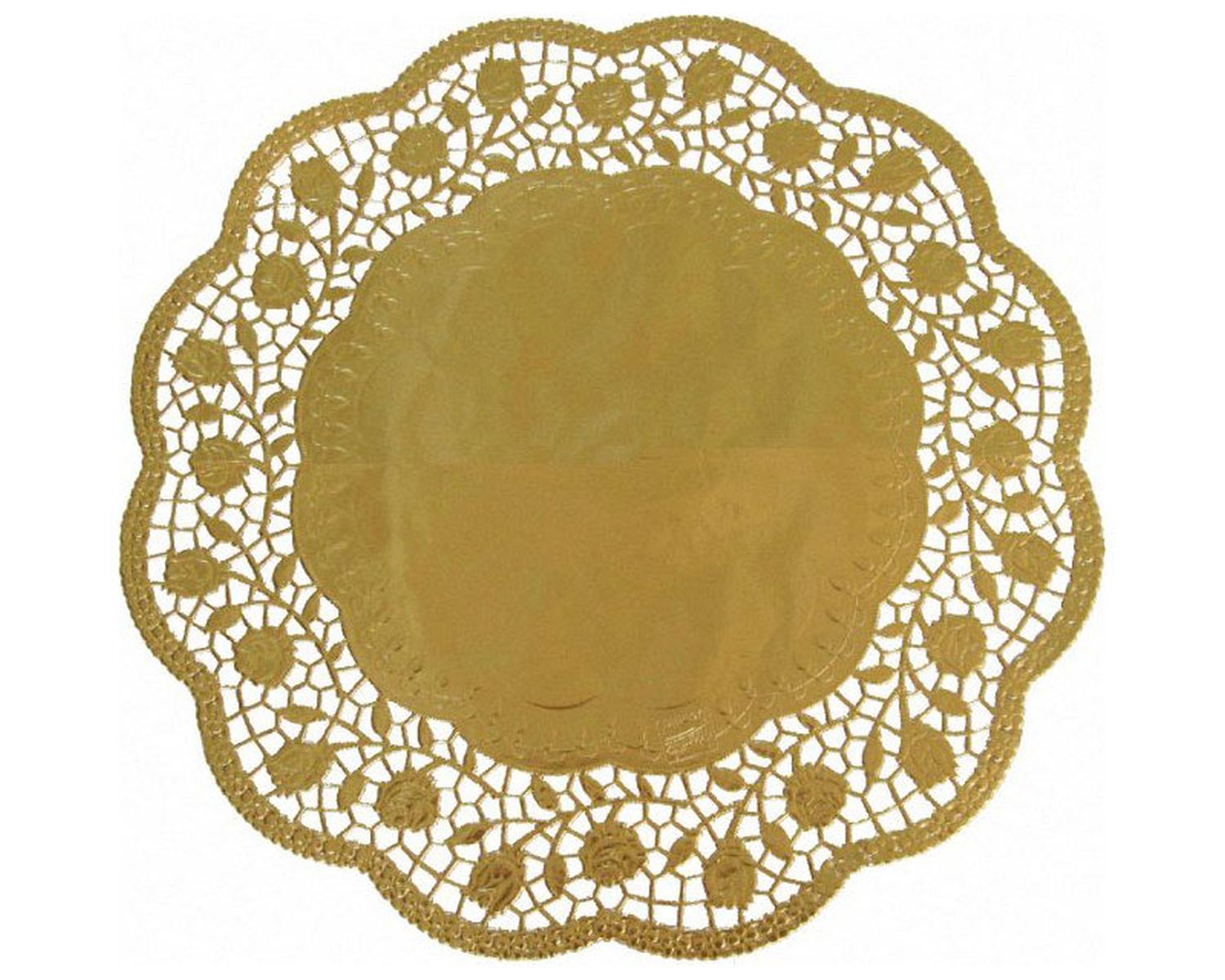 WX-65460 Deko-Tortenspitzen rund O 36 cm, 4 Stk. – Bild 1