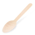 Holzlöffel 16 cm mit XL-Breite von 4,5 cm, 100 Stk.