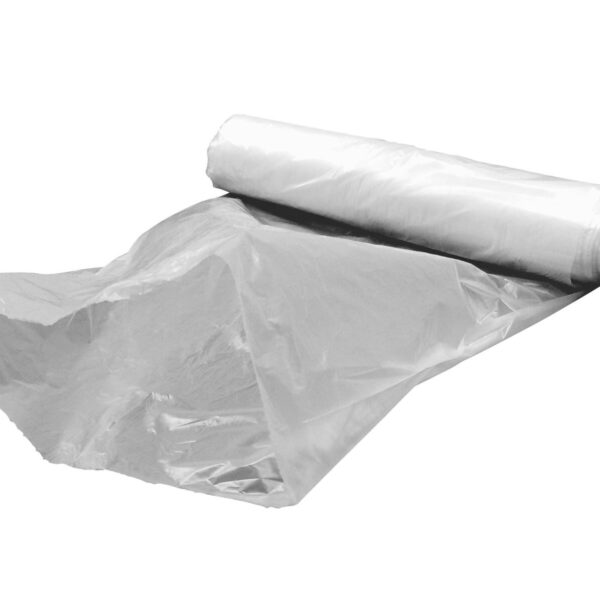 Universal Flachbeutel HDPE transparent, gerollt, 20 x 30 cm, 100 Stk.