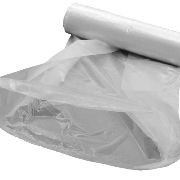 Universal Flachbeutel HDPE transparent, gerollt, 25 x 35 cm, 50 Stk.
