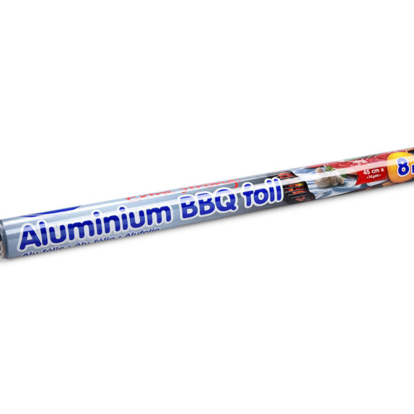 Alu-Grillfolie extra stark, 45 cm x 8 m, 14 my