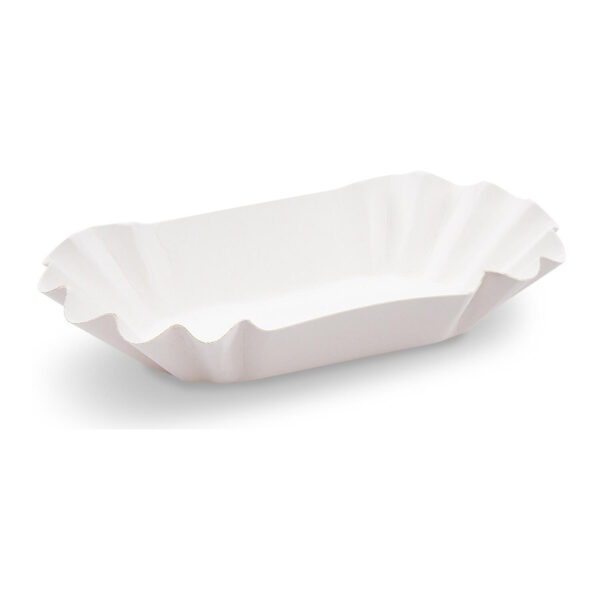 Pappschalen aus Frischfaser 17,5 x 10,5 x 3 cm fettdicht, 250 Stk.