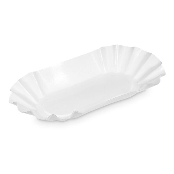 Pappschalen aus Frischfaser 20,5 x 12,5 x 3,5 cm fettdicht, 250 Stk.