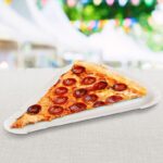 Pizzateller aus Papier FSC Mix weiß, 26,5 x 20 cm, 250 Stk. – Bild 2