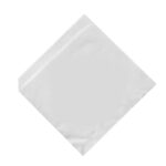 Hamburger Beutel weiss 16 x 16 cm, oben und 1x seitlich offen, 500 Stk. – Bild 2