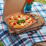 Pizzakarton aus Mikrowellpappe mit neutralem Motiv, 29 x 29 x 4 cm, 100 Stk. – Bild 2