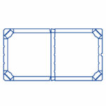 Pizzakarton -extra stark- weiß, 30 x 30 x 3 cm, 100 Stk. – Bild 2