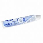 Trinkbecher transparent klar mit Eichstrich 0,2 l, 200 ml, PP, 100 Stk. – Bild 2