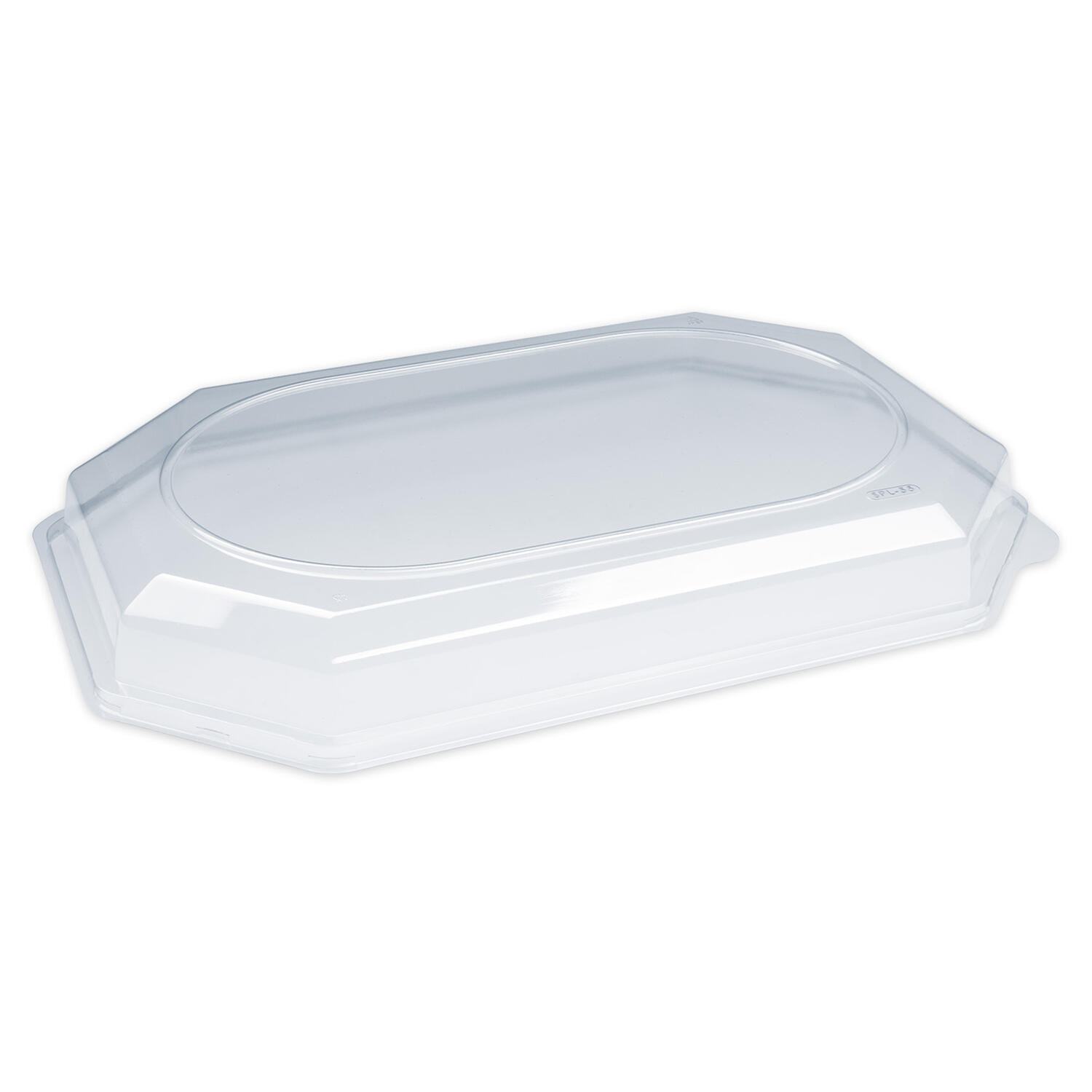 WX-74950 Domdeckel rPET klar für Catering-Platte WX-74955, 10 Stk. – Bild 1