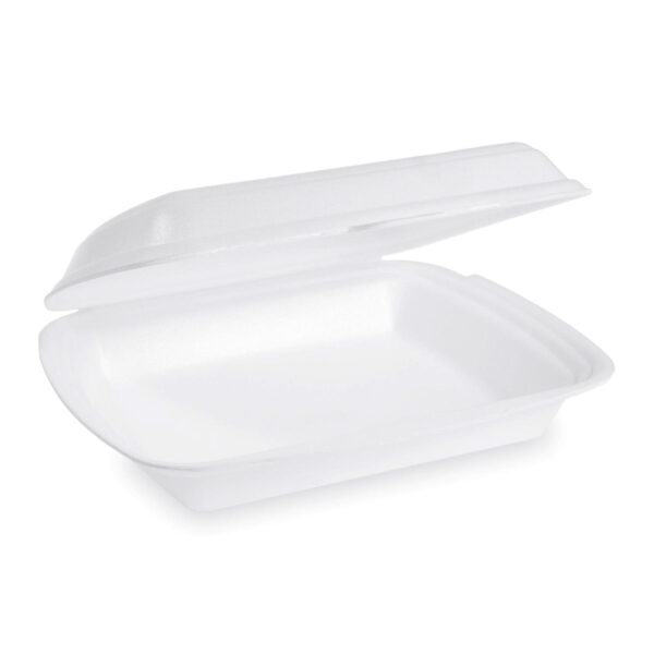 Menüboxen Klappbox 240x207x69mm geschäumt, einteilig, 25 Stk.