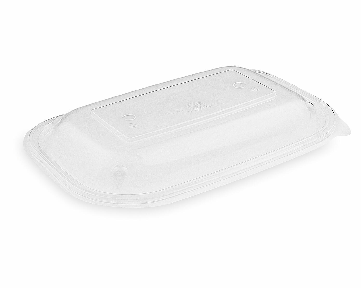 WX-78100 Domdeckel klar für Mikrowellenschalen 'M' - 22x15x2 cm, 50 Stk. – Bild 1