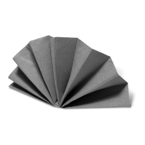 DekoStar Servietten 38 x 38 cm, Geprägte Tischservietten Tischdekoration, 50 Stk