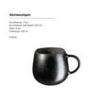 Mäser CARELLIA Becher 430 ml, 4er