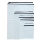 Folienversandtaschen COEX Adhäsionsverschluss aus rLDPE 165x220+40mm, C5, 100 Stk. – Bild 2