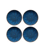 Mäser MIRNA Dessertteller 21 cm, 4er-Set, CLASSIC BLUE