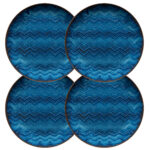 Mäser TINKA Platzteller 33 cm, 4er-Set, CLASSIC BLUE