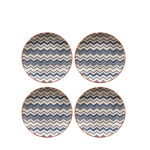 Mäser MALENA Dessertteller 21 cm, 4er-Set, CLASSIC BLUE