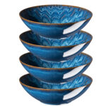 Mäser TINKA Schüssel 24 cm, 4er-Set, CLASSIC BLUE