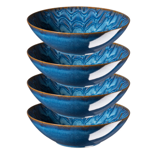 Mäser TINKA Schüssel 24 cm, 4er-Set, CLASSIC BLUE