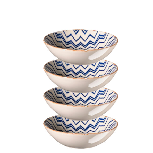 Mäser MALENA Schüssel 17 cm, 4er-Set, CLASSIC BLUE