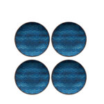 Mäser TINKA Dessertteller 21 cm, 4er-Set, CLASSIC BLUE