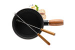 Mäser Käsefondue-Set Schwarz, Ø 16 cm, 5-teilig