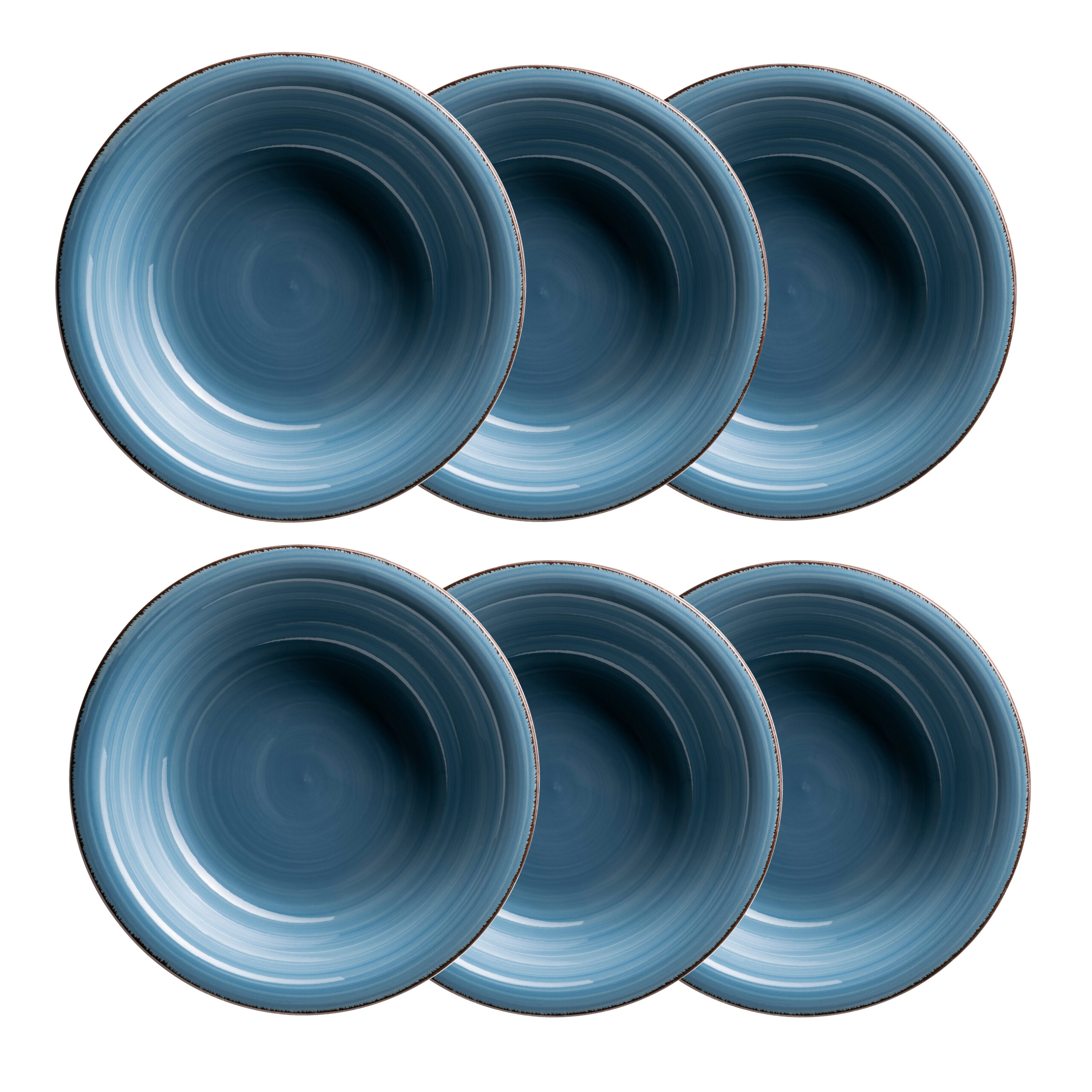 Mäser LUMACA Teller tief 21,6 cm, 6er-Set, DUNKELBLAU Mäser LUMACA Teller tief 21,6 cm, 6er-Set, DUNKELBLAU