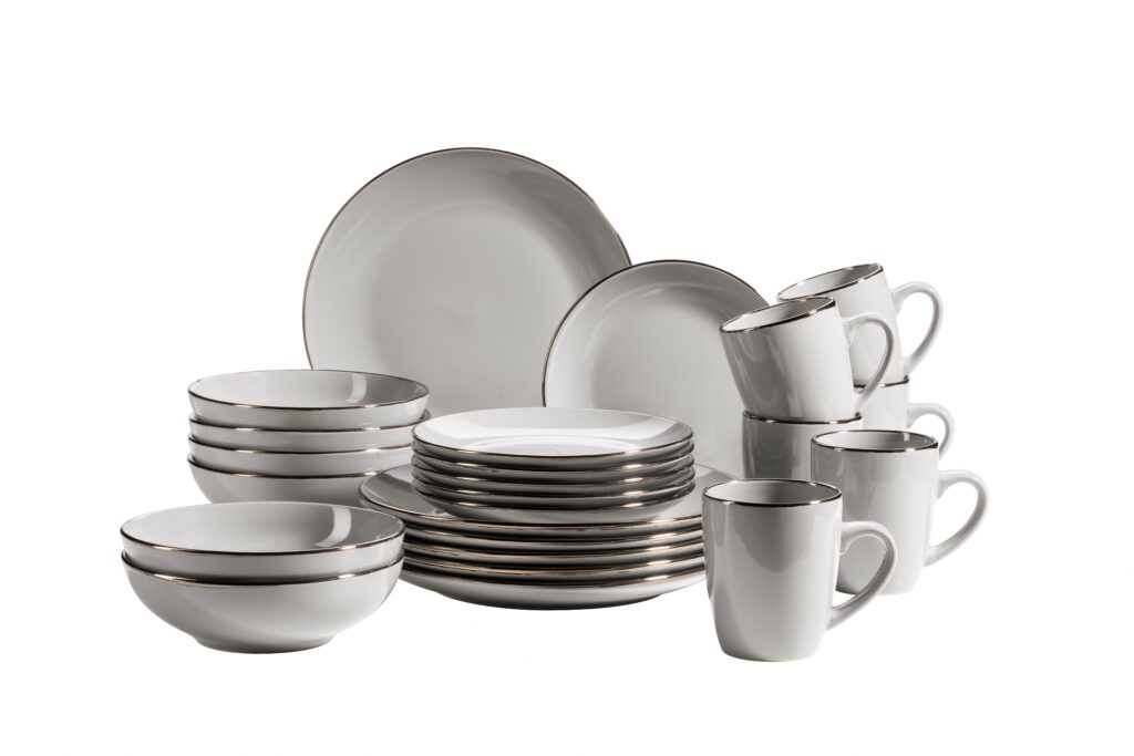 Mäser METALLIC RIM Kombiservice 24-teilig