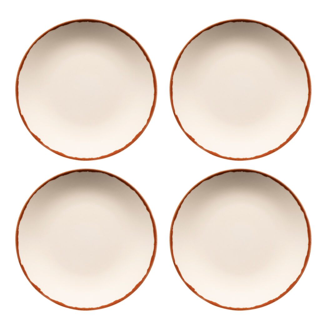 Mäser ELENI Teller flach 27 cm, 4er-Set