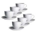 Mäser COLOMBIA Kaffeeobere 18 cl mit Untere 15 cm 6er