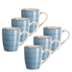 Mäser LUMACA Kaffeebecher 38 cl, 6er-Set, DUNKELBLAU