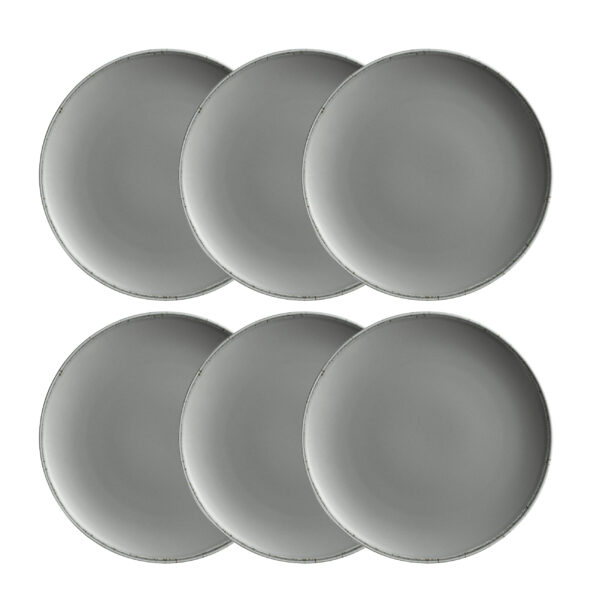 Mäser NEUTRAL Dessertteller 21 cm, 6er Set