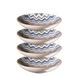 Mäser MALENA Teller tief 22 cm, 4er-Set, CLASSIC BLUE