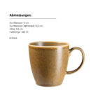 Mäser GRUMPY Kaffeebecher, 330 ml, 6er-Set