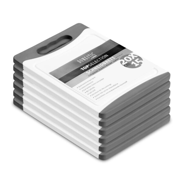 Mäser TELESTO Schneidbretter, 20 × 15 cm, 6er-Set